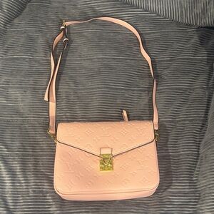 Pink Designer Crossbody Bag